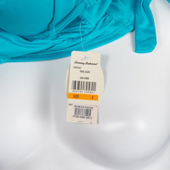Tommy Bahama Pearl Solids Tankini Sz S Bra: C-D - Picture 4 of 4